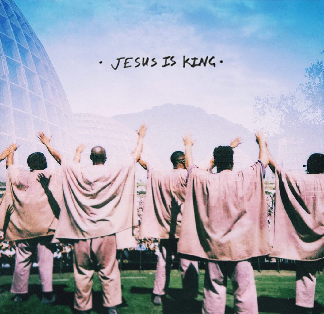 Album art Jesus Is King yang dibuat oleh seorang fans